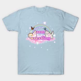 cute arm wrestling T-Shirt